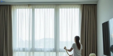 Delicate sheer drape cleaning tanah-merah Matty Curtain Cleaning
